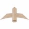 Ekena Millwork Bellingham Smooth Timber Gable Bracket, Douglas Fir, 36"W x 16"H x 1 1/2"D x 5 1/2"F, 11/12 Pitch GBW036X16X0206BEL00SDF - alternate 1